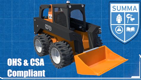 skid steer loader training london|skid steer certification fort mcmurray.